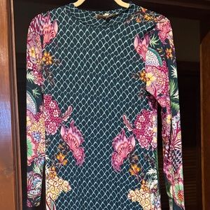 Floral Long Sleeve Dress